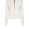 Crocodile knit jacket