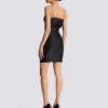 Crocodile-look pencil skirt