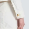 Cropped cotton canvas jacket Cropped cotton canvas jacket