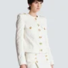 Cropped cotton canvas jacket Cropped cotton canvas jacket