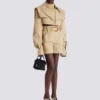 Cropped gabardine jacket Cropped gabardine jacket