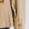 Cropped gabardine jacket Cropped gabardine jacket