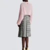Cropped mohair jumper
