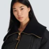 Cropped oversized padded jacket