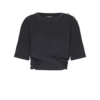 Cropped tie T-shirt Cropped tie T-shirt