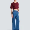 Cropped tie T-shirt Cropped tie T-shirt