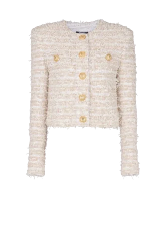 Cropped tweed jacket Cropped tweed jacket