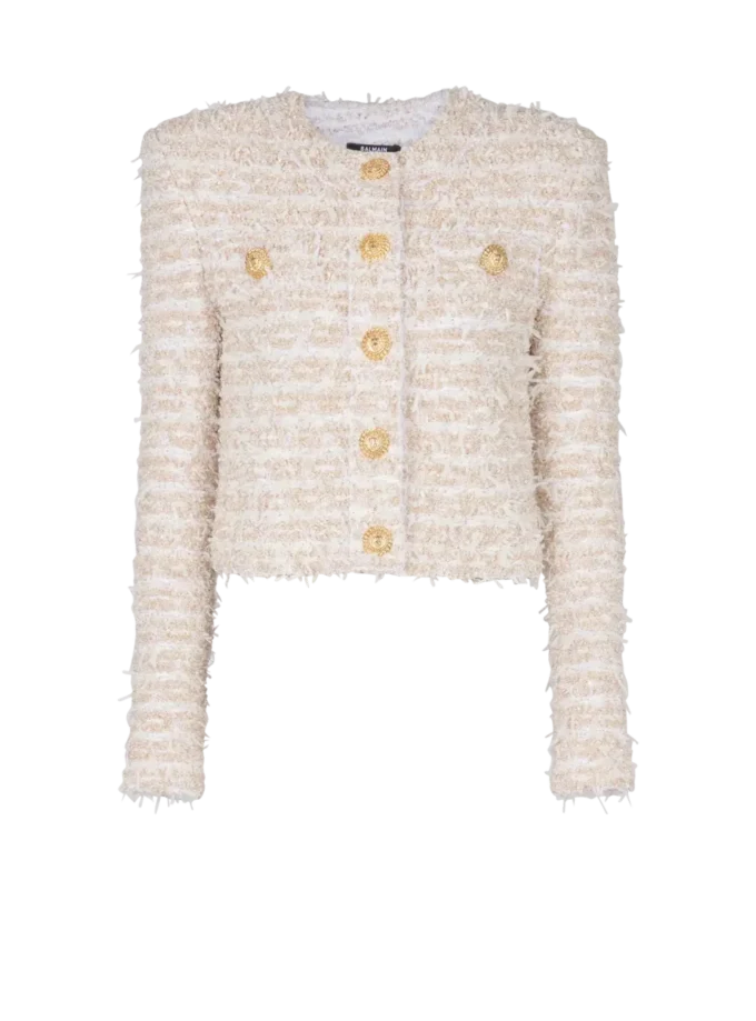 Cropped tweed jacket Cropped tweed jacket