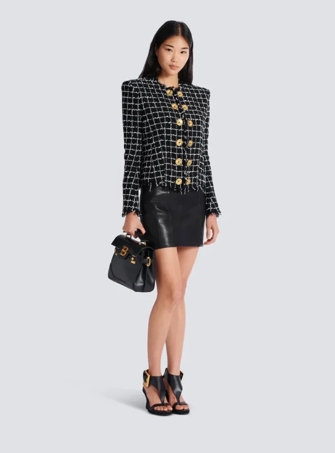 Cropped tweed jacket Cropped tweed jacket