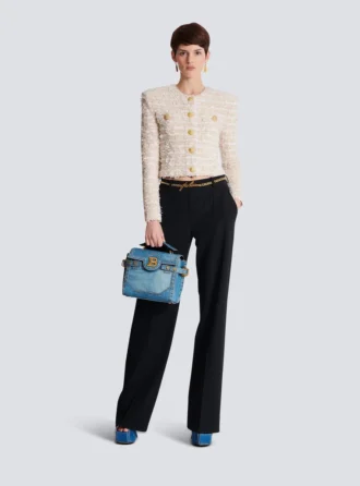 Cropped tweed jacket Cropped tweed jacket