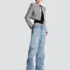 Cropped tweed jacket Cropped tweed jacket