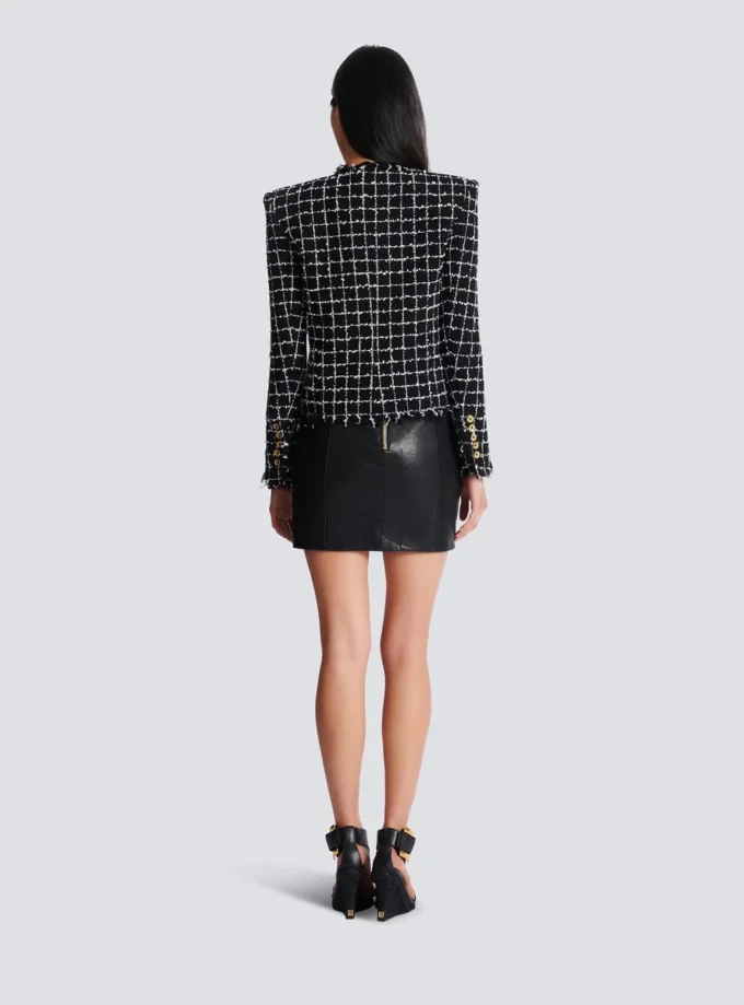Cropped tweed jacket Cropped tweed jacket