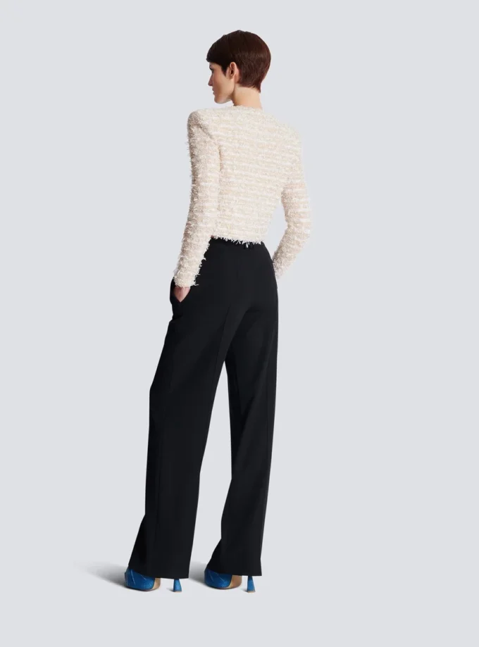 Cropped tweed jacket Cropped tweed jacket