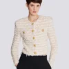 Cropped tweed jacket Cropped tweed jacket