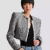 Cropped tweed jacket Cropped tweed jacket