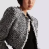 Cropped tweed jacket Cropped tweed jacket