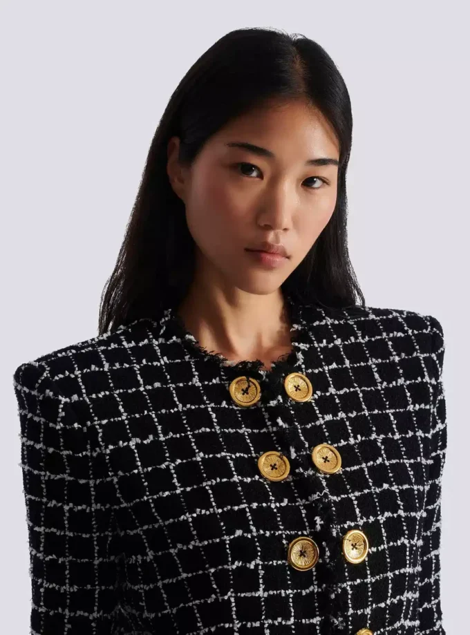 Cropped tweed jacket Cropped tweed jacket
