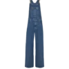 Dark blue denim dungarees