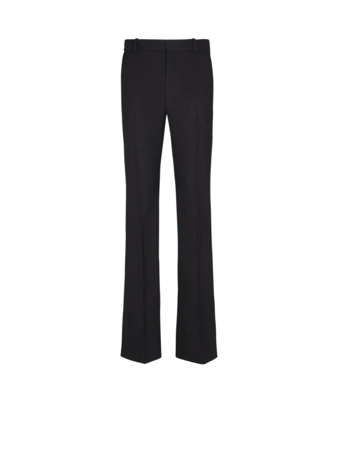 Darted grain de poudre trousers Darted grain de poudre trousers
