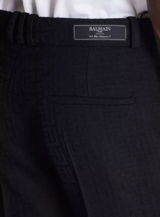 Darted grain de poudre trousers Darted grain de poudre trousers