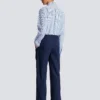 Darted trousers in cotton twill Darted trousers in cotton twill