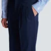 Darted trousers in cotton twill Darted trousers in cotton twill