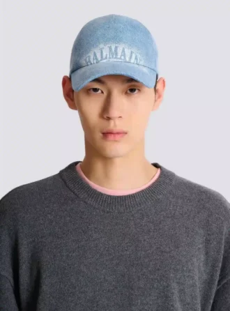 Denim cap