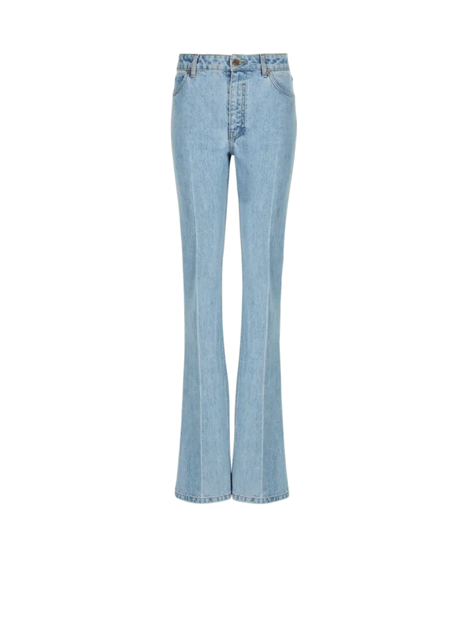 Denim high-waisted jeans Denim high-waisted jeans