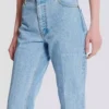 Denim high-waisted jeans Denim high-waisted jeans