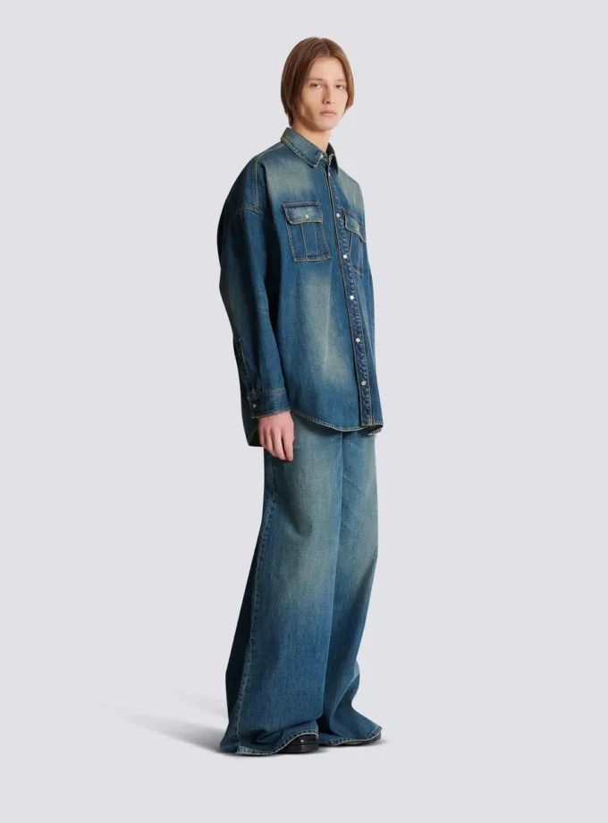 Denim shirt