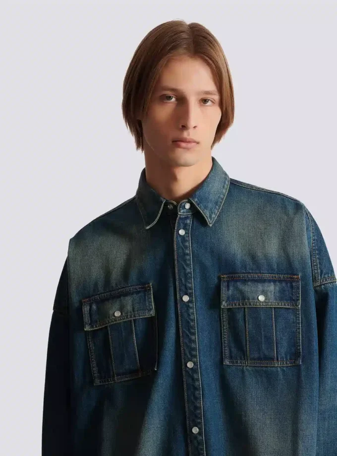 Denim shirt