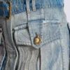 Denim skirt with pockets Denim skirt with pockets