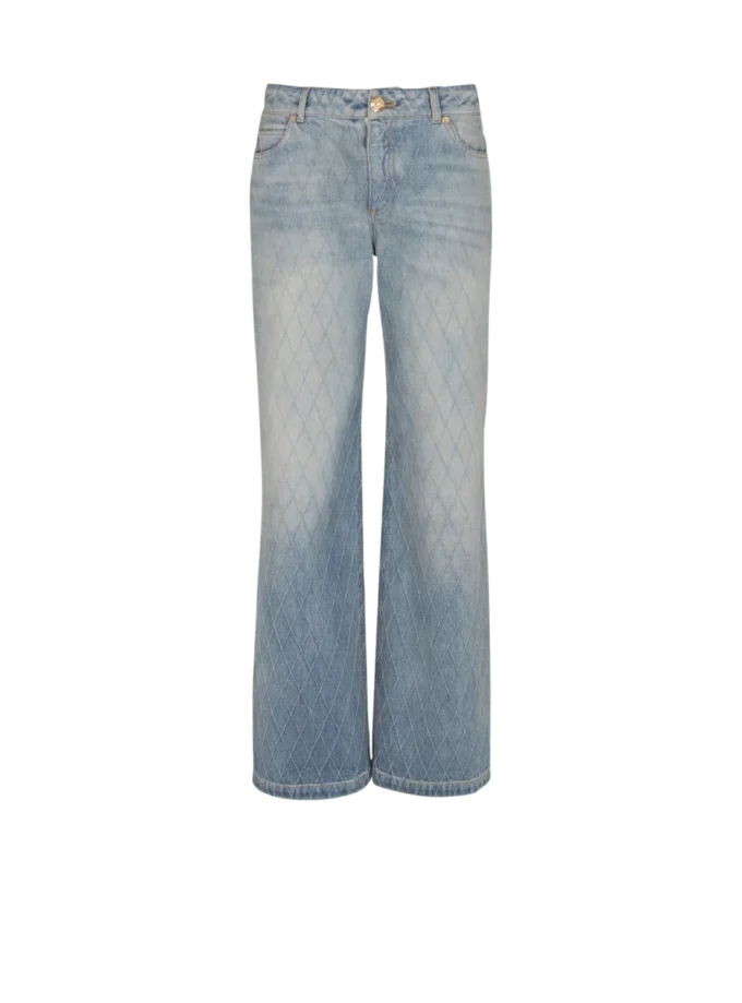 Diamond denim straight-fit jeans Diamond denim straight-fit jeans