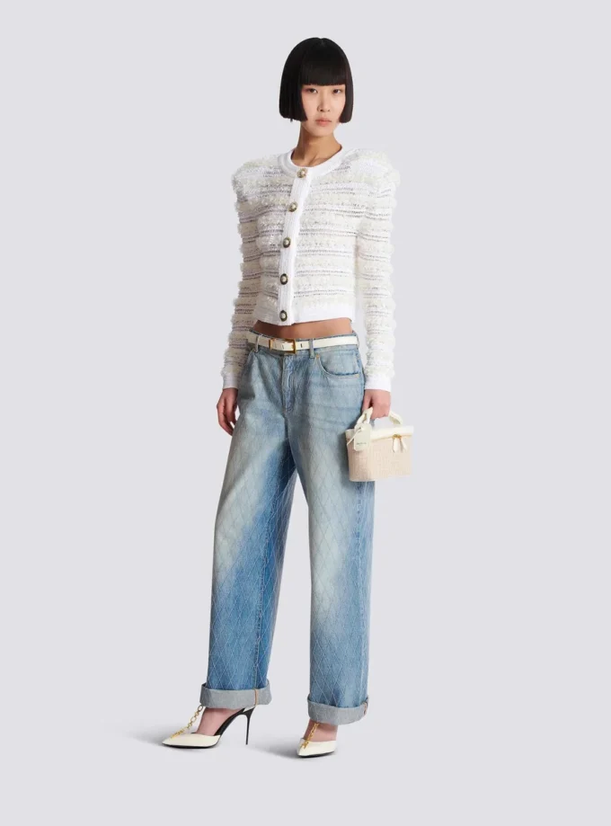 Diamond denim straight-fit jeans Diamond denim straight-fit jeans