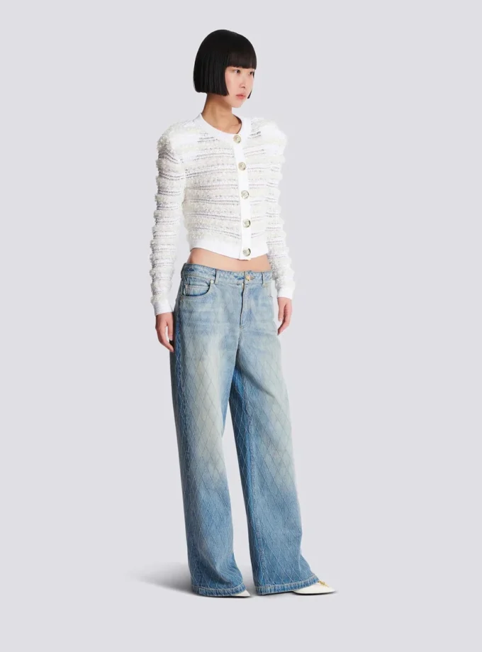 Diamond denim straight-fit jeans Diamond denim straight-fit jeans