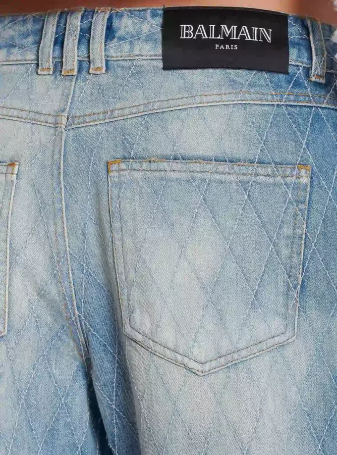 Diamond denim straight-fit jeans Diamond denim straight-fit jeans