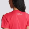 Draped T-shirt with buttons