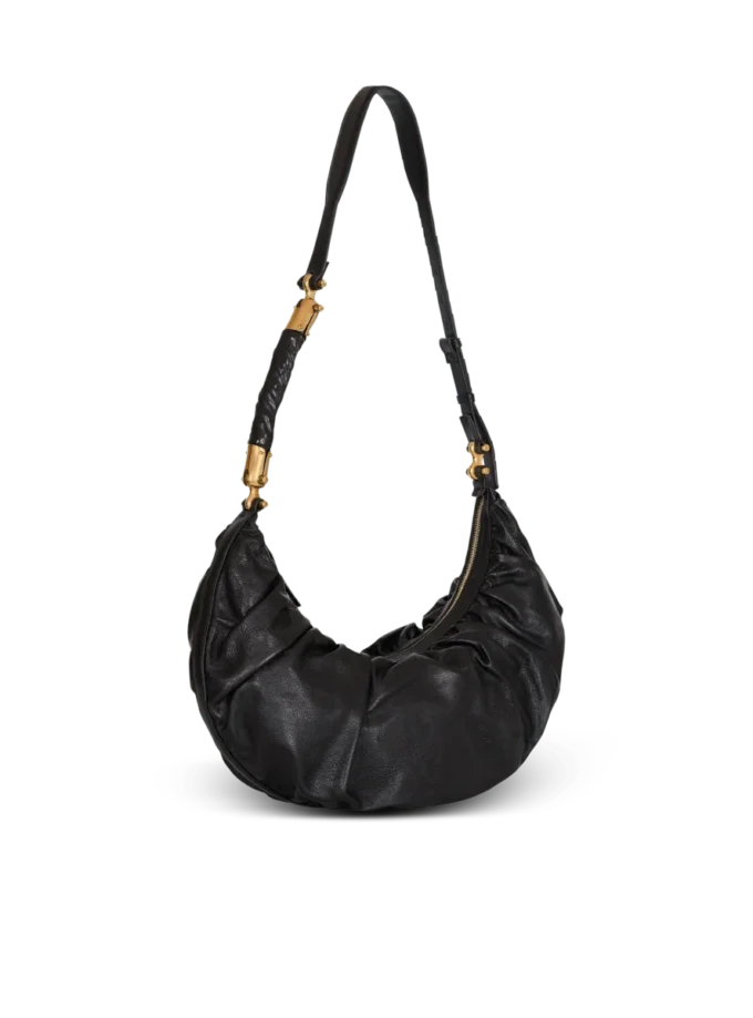 Ebene Hobo bag in calfskin leather Ebene Hobo bag in calfskin leather