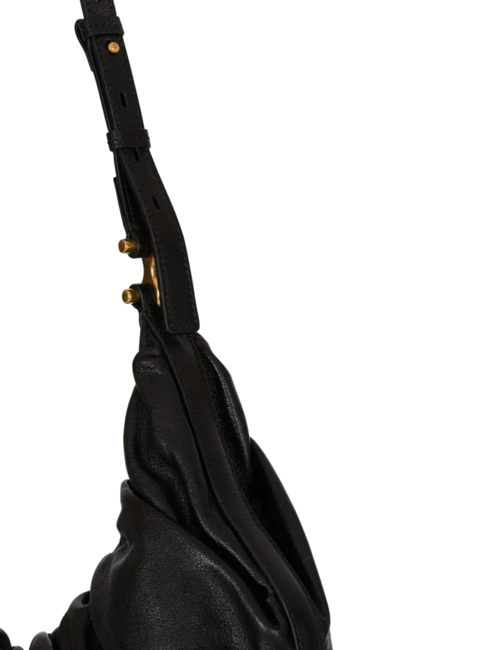 Ebene Hobo bag in calfskin leather Ebene Hobo bag in calfskin leather