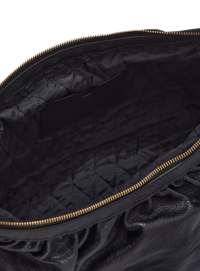 Ebene Hobo bag in calfskin leather Ebene Hobo bag in calfskin leather
