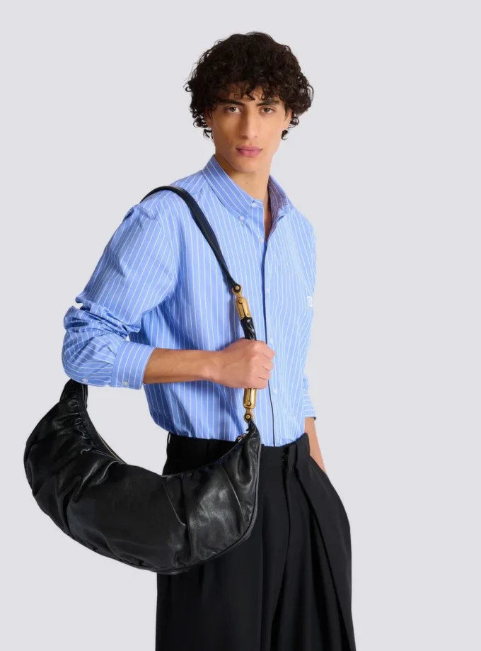 Ebene Hobo bag in calfskin leather Ebene Hobo bag in calfskin leather