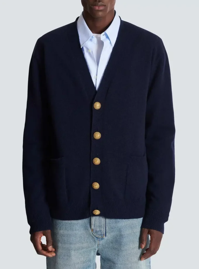 Eco-cashmere cardigan Eco-cashmere cardigan