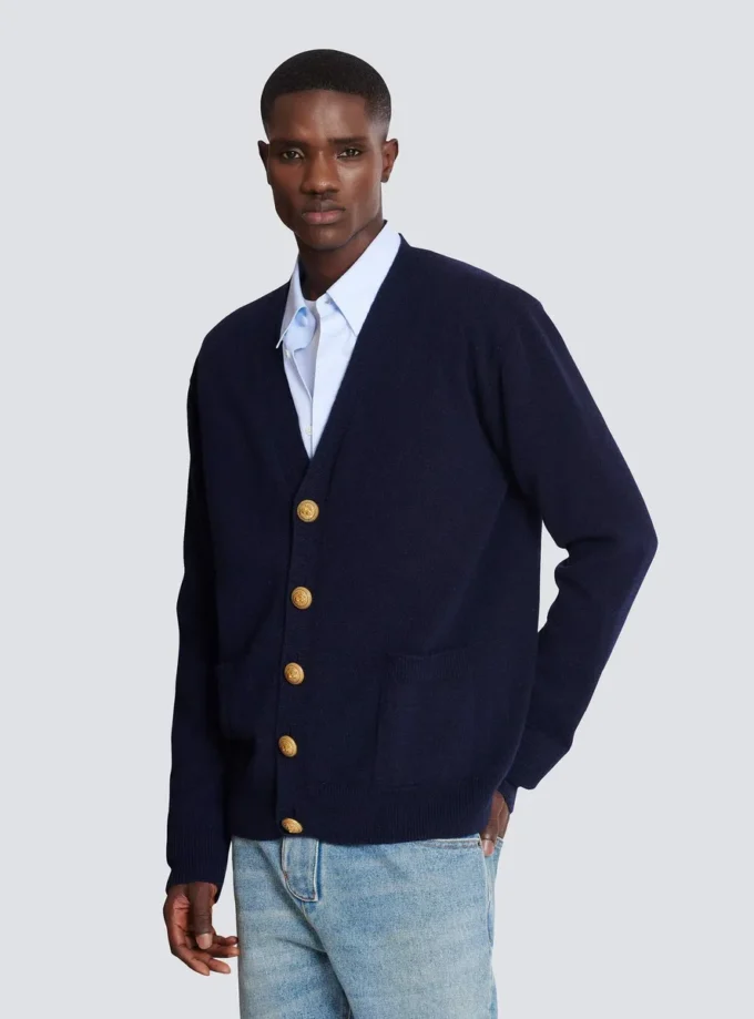 Eco-cashmere cardigan Eco-cashmere cardigan