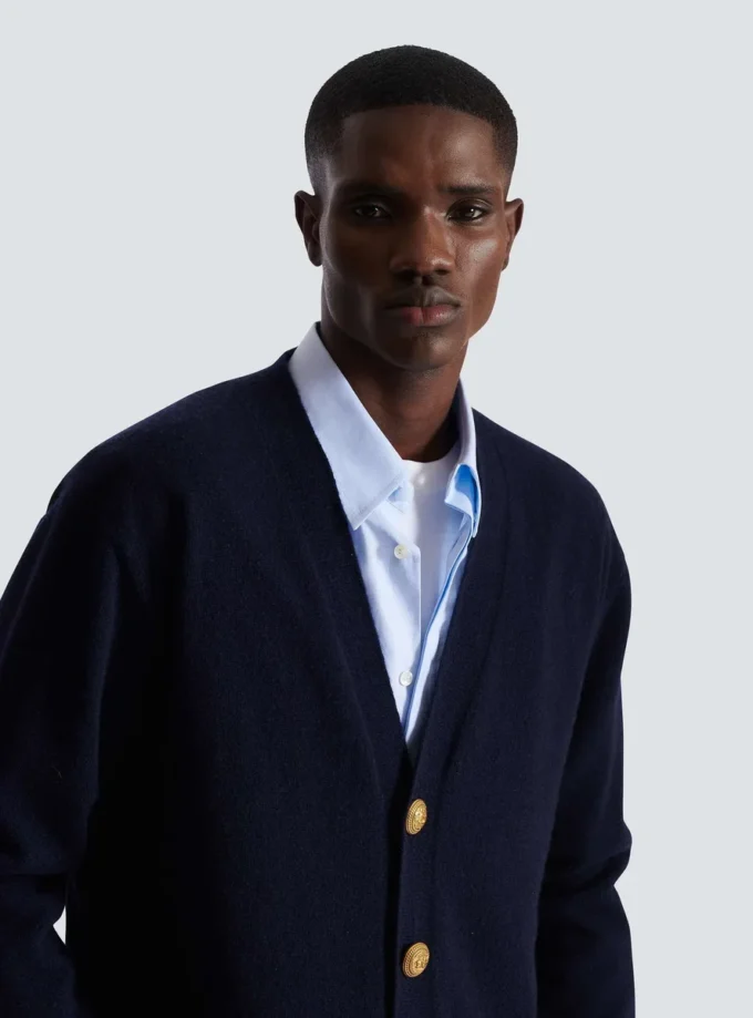 Eco-cashmere cardigan Eco-cashmere cardigan