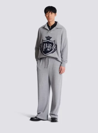 Eco-cashmere jogging bottoms