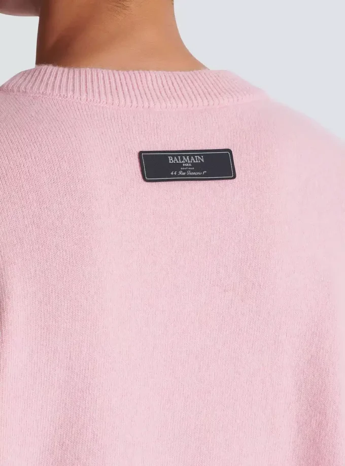 Eco-cashmere sweatshirt