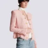 Edge-to-edge sequin tweed jacket Edge-to-edge sequin tweed jacket