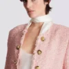 Edge-to-edge sequin tweed jacket Edge-to-edge sequin tweed jacket