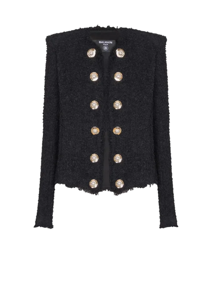 Edge-to-edge tweed jacket Edge-to-edge tweed jacket