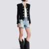 Edge-to-edge tweed jacket Edge-to-edge tweed jacket